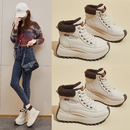 🔥【Promocja sezonowa -50%】🥰 Damskie zimowe buty sportowe wysokie, ocieplane