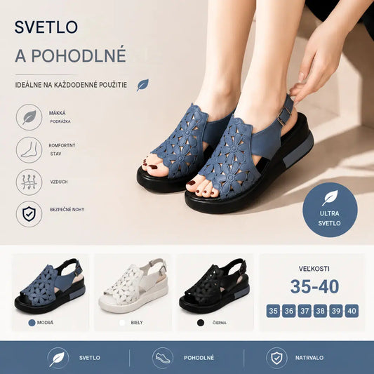 🔥【50% OFF】🔥【35-40】Retro členkové čižmy s mäkkou podrážkou a sandále