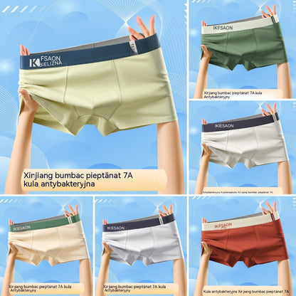 🌟【Balenie 6 kusov】【1 sada 28 eur】🧊 Pohodlné a priedušné pánske boxerky so stredne vysokým pásom