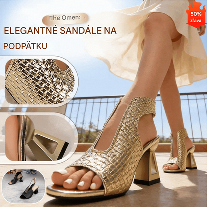 🔥【Novinky - zľava 50%】🔥👡 Štýlové elegantné sandále na vysokom podpätku pre ženy