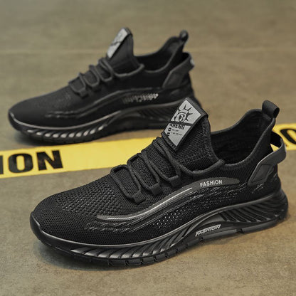 💥【Descuento limitado 50%】💥Zapatillas casuales de malla para hombre 2025, cómodas y a la moda