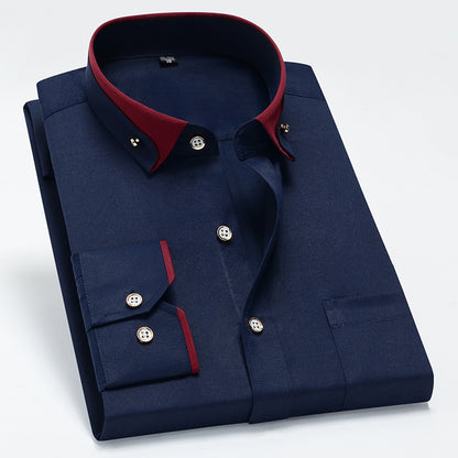 🔥🔥【S-4XL】👕2026 nové priedušné pánske pracovné košele na voľný čas