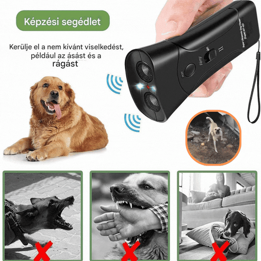 💥【Cumpără 1, primești 1】👪Acest repelent cu ultrasunete pentru câini te poate proteja pe tine și familia ta!