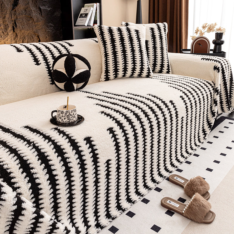 🛋️Oferta especial de Navidad para madrugadores:🎉 funda de sofá suave y antideslizante de felpa🍂【180*150cm】