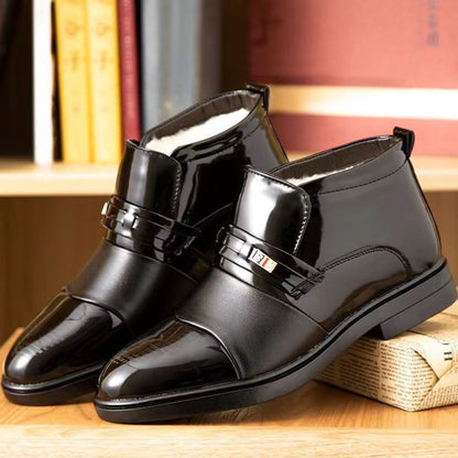 👞🌞【Sezonowa Promocja -50%】Eleganckie, Wygodne i Ciepłe Buty Skórzane dla Mężczyzn