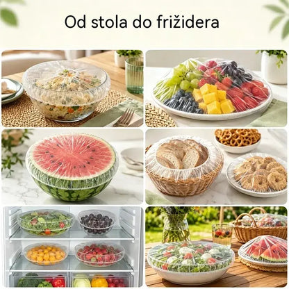 🔥(300 jedinica) 24 eura 🍽️Iznimno velika, debela, antibakterijska plastična vrećica prehrambene kvalitete