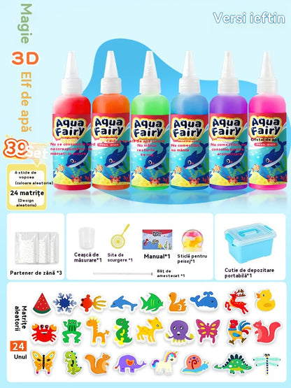 🎨 【Oferta ograniczona -50%】 Dziecięcy kreatywny zestaw zabawek 【6 kolorów + 24 kształtów】