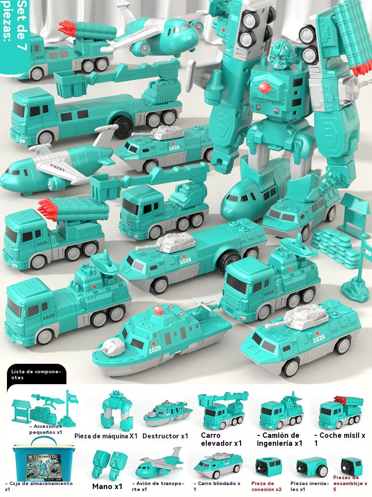 🎁✨ 【Ограничена отстъпка 50%】Нов магнитен трансформиращ се конструктор, образователни играчки за деца【27 части】