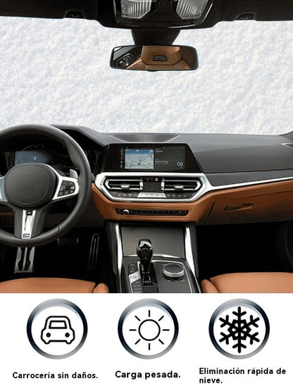 🔥 Herramientas especiales para quitar la nieve del coche, descongelar y derretir la nieve de las ventanas