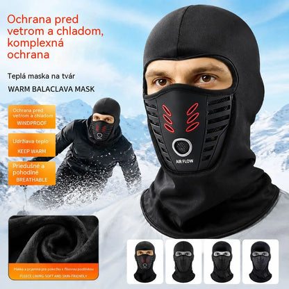 ❄️ Celotvárová termomaska na zimu, cyklistiku a lyžovanie