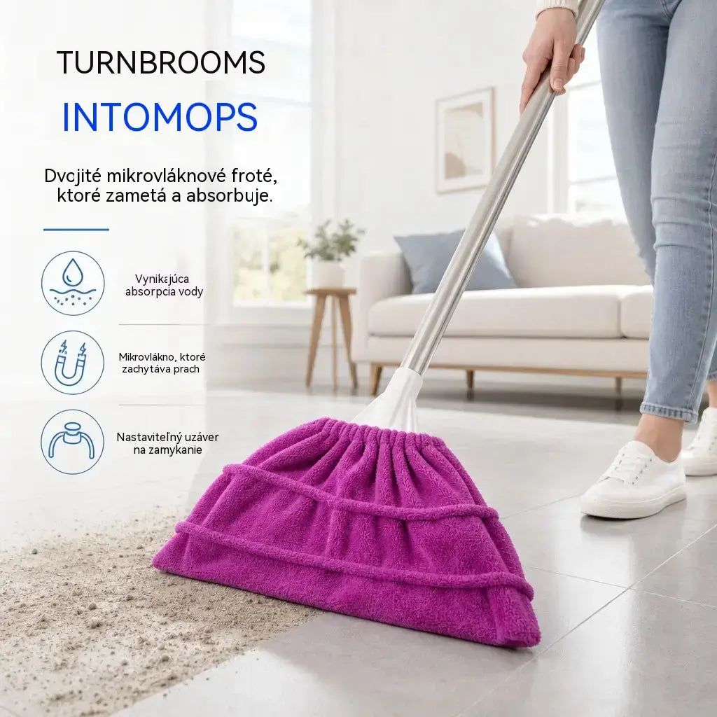 4 kusy len za 23 € ✨ Dôkladnejšie čistenie za kratší čas! Opakovane použiteľné návleky na metly 🧹