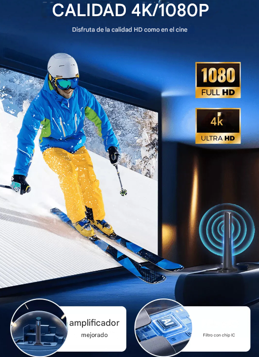 🔥50% taniej🔥Wewnętrzny odbiornik cyfrowej telewizji HD🌐