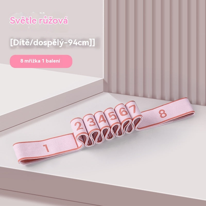 50%OFF--Banda de goma de resistencia para desarrollar músculos, estirar piernas y banda de goma elástica para personas de mediana edad y mayores.