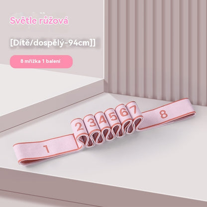 50%OFF--Banda de goma de resistencia para desarrollar músculos, estirar piernas y banda de goma elástica para personas de mediana edad y mayores.