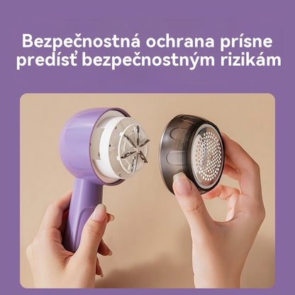 ✨ Prenosný multifunkčný elektrický odžmolkovač – profesionálne odstránenie žmolkov z vlnených, pletených a bavlnených odevov 👕🧶