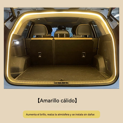 🚗【Nuevo con 80% de descuento】Luz LED automática para maletero, fácil de instalar y compatible con el 99% de los vehículos