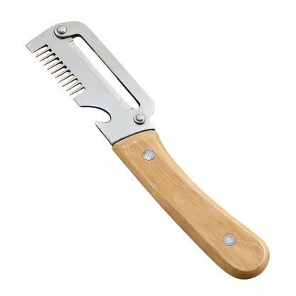 ✅【Купете 1, вземете 1 безплатно】🧅🔪 Многофункционална кухненска белачка 3 в 1: Бели, реже и отваря капачки от бутилки! 🔥