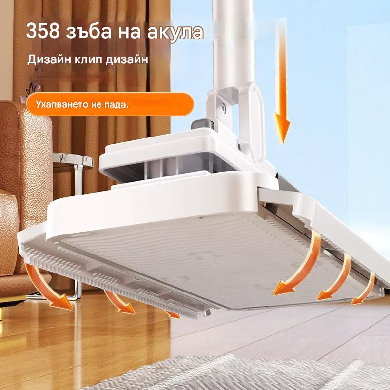 ✨🏠【Отстъпка -50%】Нов многофункционален моп с клип за кърпа, нов домашен комплект без пране – 【4-частен комплект】