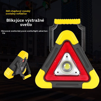 🔥Nový produkt 2026🔥 Solárny výstražný trojuholník 3 v 1