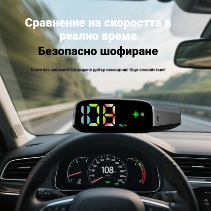🚗Solarowy wyświetlacz prędkościomierza samochodowego