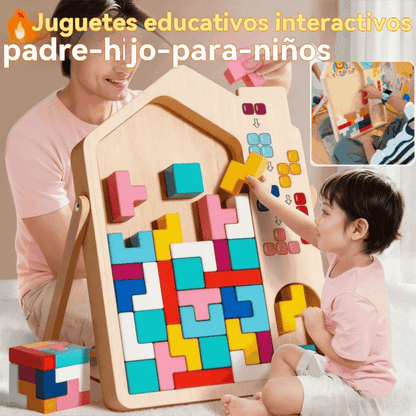 🌈🧩🔥【50% de descuento por tiempo limitado】Bloques de construcción Tetris, juguete educativo para niños