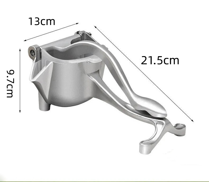 Exprimidor manual de aleación de aluminio extruido