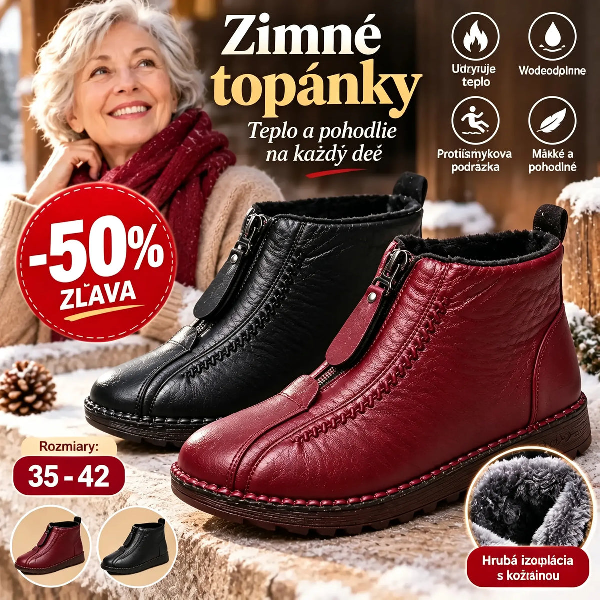 【35–41】Talianske ručne vyrábané kožené dámske topánky