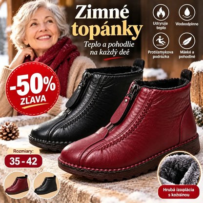 【35–41】Talianske ručne vyrábané kožené dámske topánky