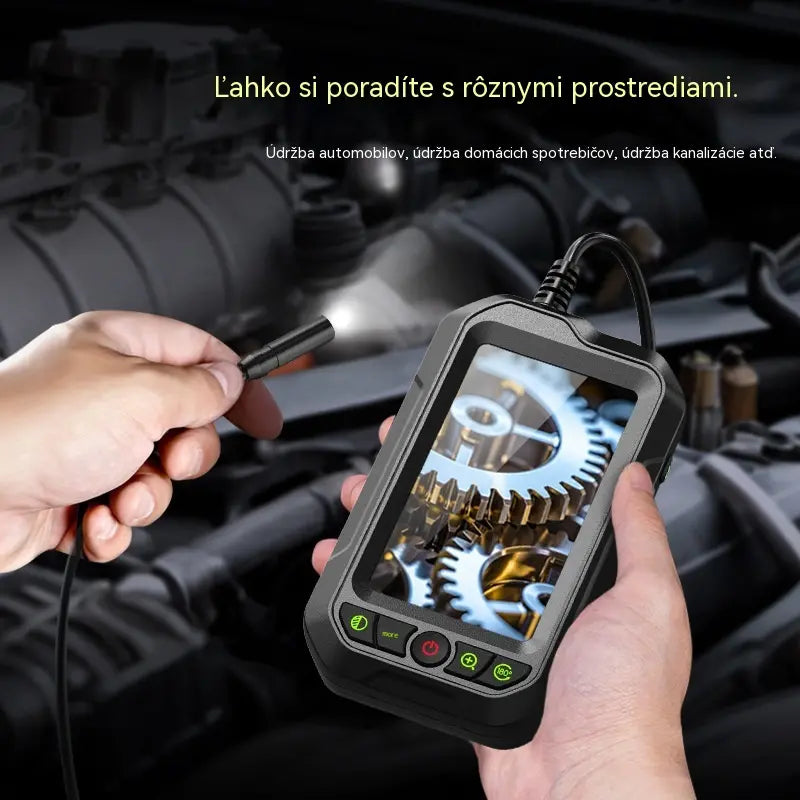 🔍 Časovo obmedzená ponuka: Zľava 50 %! ✨ Prenosná HD 1080p endoskopická kamera so 4,3-palcovým displejom – vodotesná (IP67), precízna kontrola, batéria s dlhou výdržou ✨