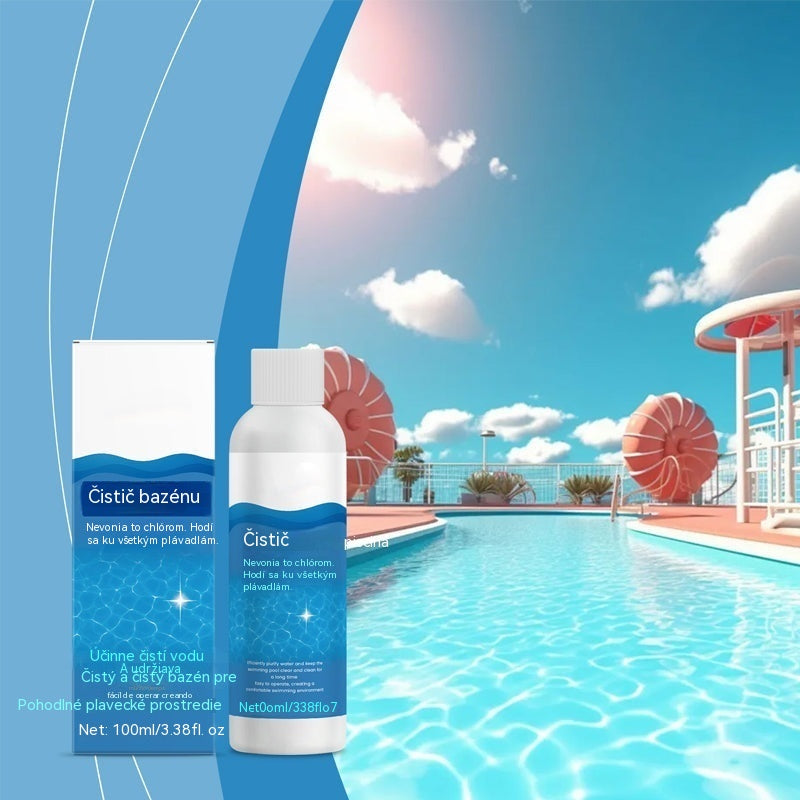 ⏰💦Kúp 1 a získaj 1 zdarma🏊‍♂️ Čistič bazénovej vody – Krištáľovo čistá voda za pár hodín bez námahy ✨
