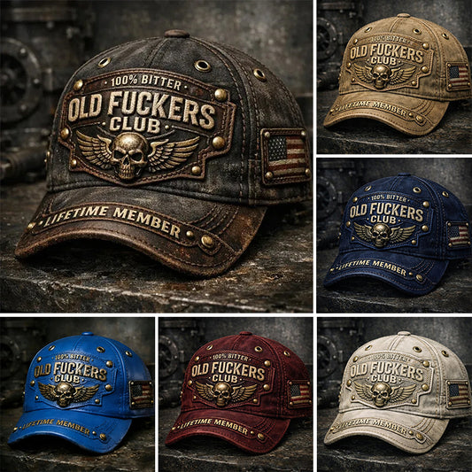🔥49%OFF🔥 Gorra de béisbol retro del Old Guys Club
