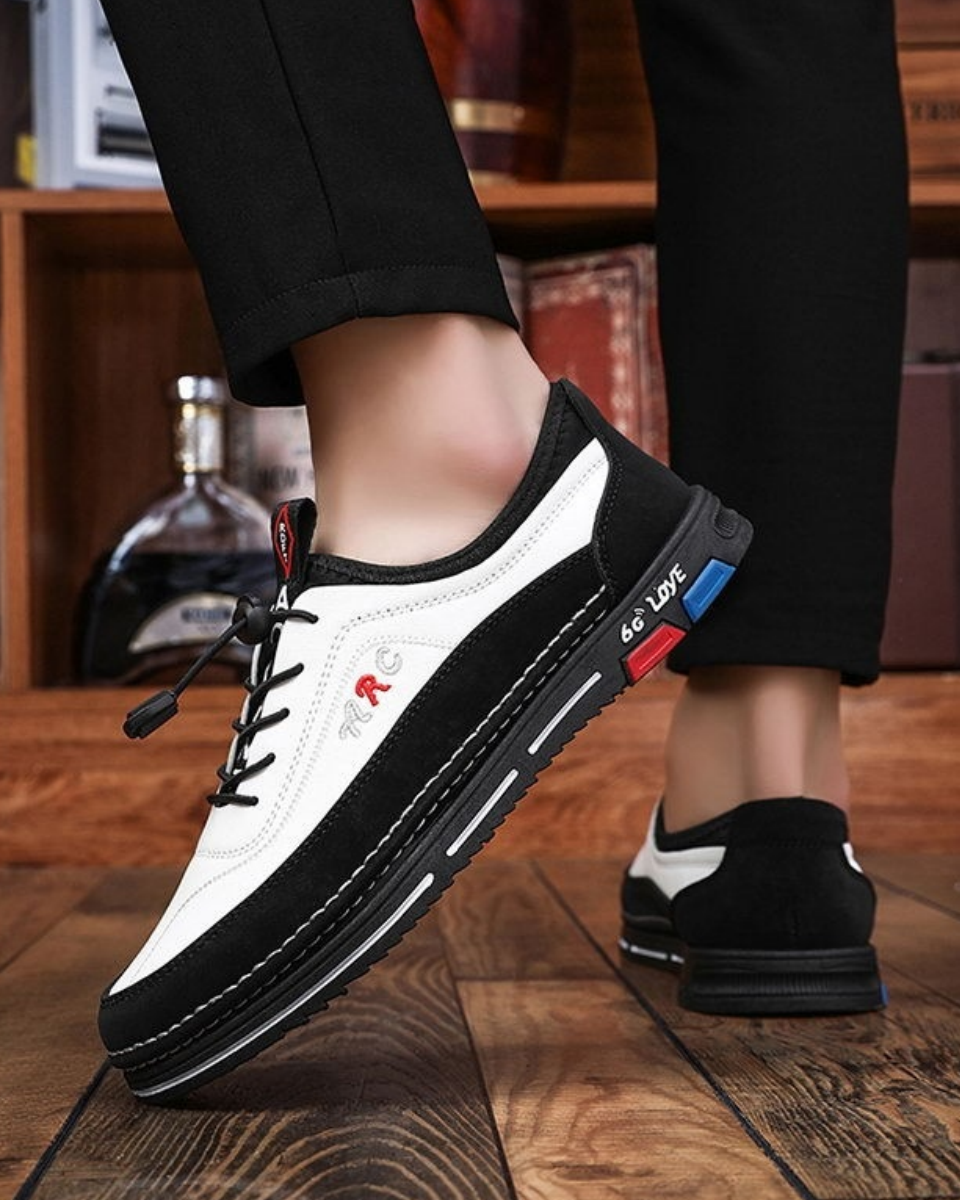💯🔥【Oferta de temporada 50%】 Zapatos de cuero casuales de negocios para hombre