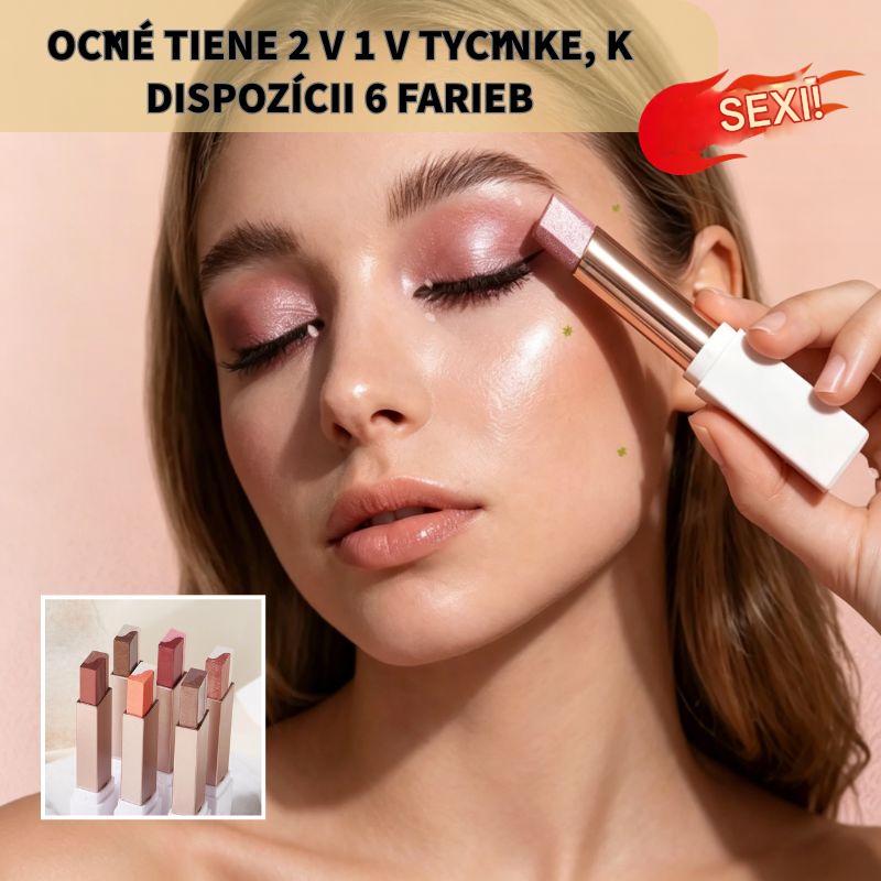 【Balenie 6 kusov】😍Táto tyčinka na očné tiene 2 v 1 okamžite rozjasní vašu pleť a vytvorí bezchybný vzhľad! 🔥