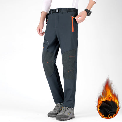 🏃‍♂️【S–5XL】2026 Nové pánské outdoorové kalhoty na podzim a zimu - teplé, fleecové, nepromokavé a větruodolné