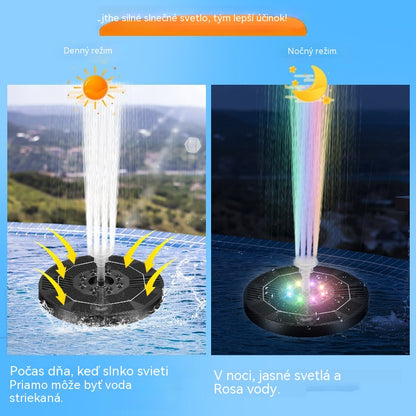 💥Vodná fontána napájaná slnečnou energiou