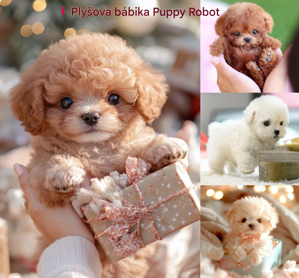🐶50%Zľava - 🔥Plyšová bábika Puppy My Robot