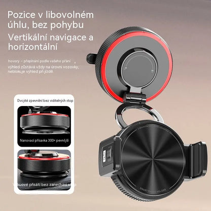 📱 Zľava 50 %! Držiak telefónu do auta s prísavkou a magnetickou silou 20 N, teleskopickým ramenom a otočením o 360 °. Stabilné a skladacie! ✨🚗