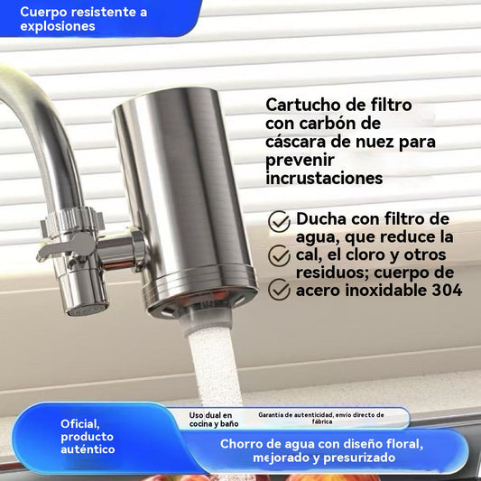 ⏳🔥【Compra 1 y llévate 1 gratis】Nuevo purificador de agua doméstico de acero inoxidable 304, fácil de instalar