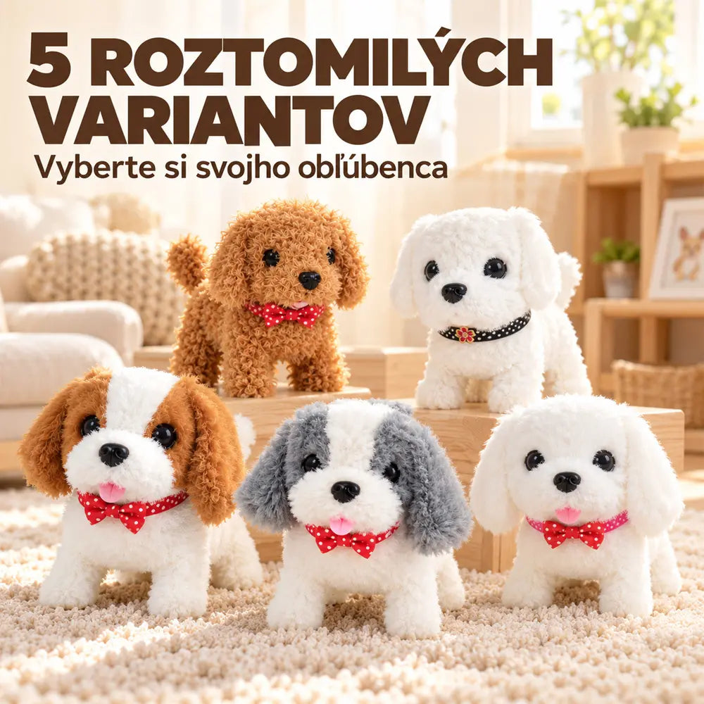 🐕🔥【Špeciálna ponuka🎉】 Plyšová hračka Inteligentný robot