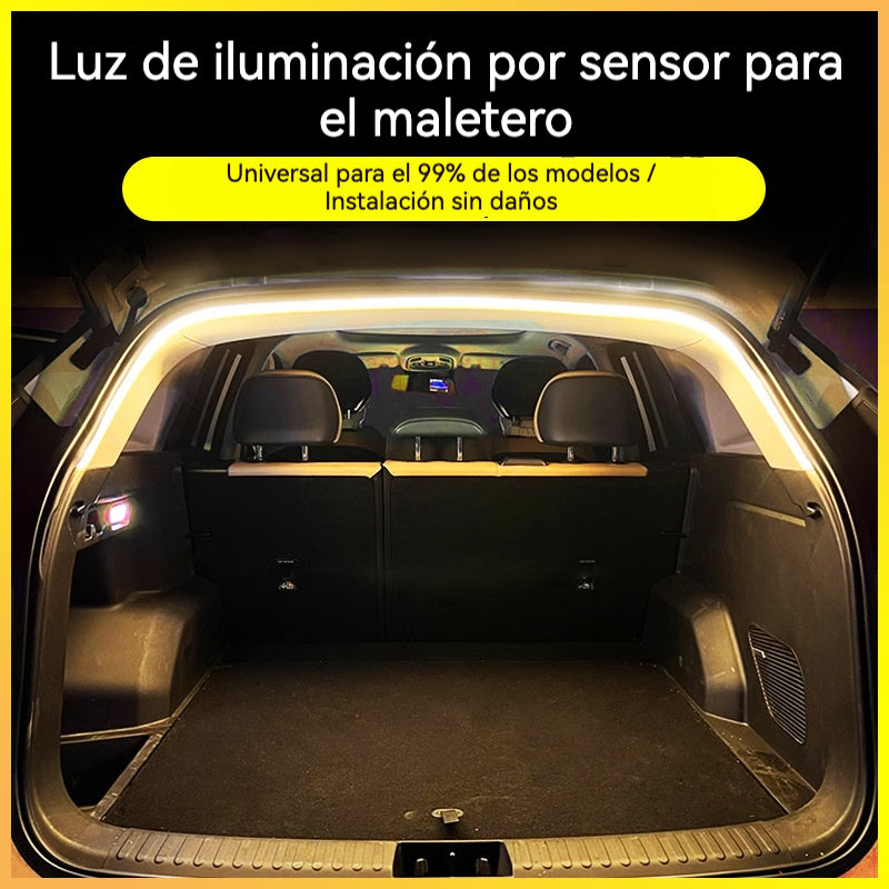 🚗【Nuevo con 80% de descuento】Luz LED automática para maletero, fácil de instalar y compatible con el 99% de los vehículos