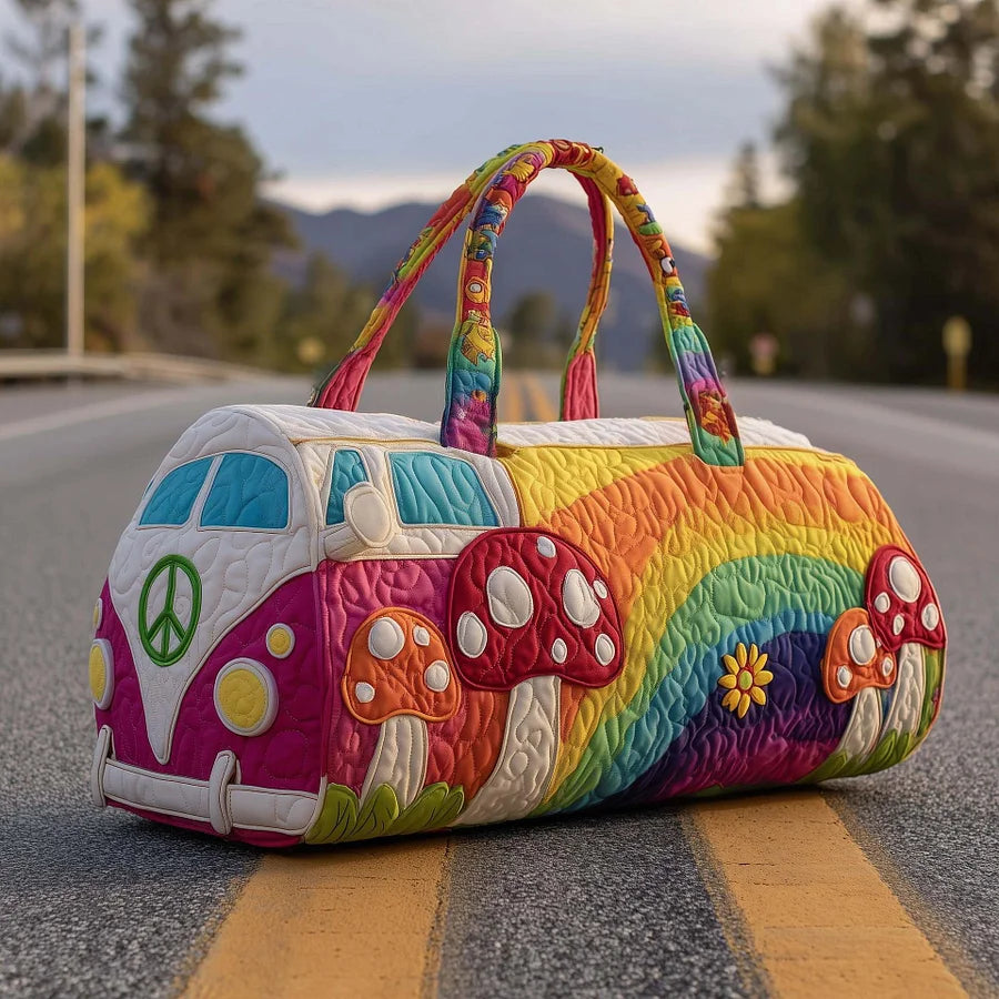 Bolsa de viaje acolchada Hippie Van