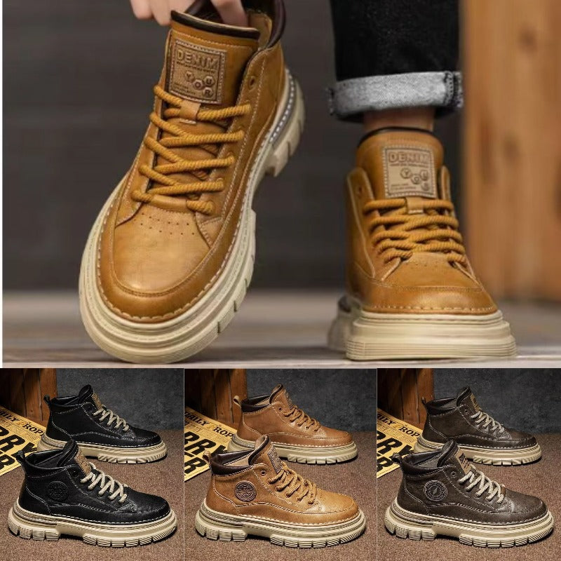 🍁⛄【Sezonowa zniżka 50%】✨Nowe, retro, męskie buty Martin w stylu brytyjskim