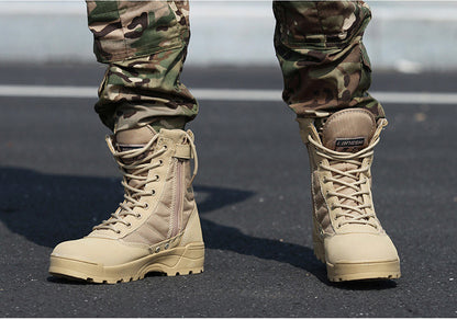 👍【50% popusta za ograničeno vrijeme】Visokokvalitetne muške i ženske jesensko-zimske taktičke čizme i planinarske cipele