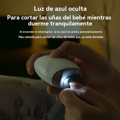 💅 ✨ 【Compra 1 y llévate 1 gratis】Nuevo limador de uñas eléctrico para bebés, silencioso y seguro, cuidado suave