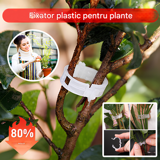 🍅🌺【200buc】 Clip pentru creșterea plantelor de seră de grădină🌱 Clip pentru răsaduri