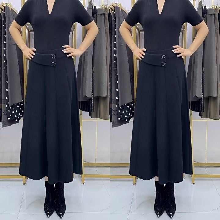 👗🎀【Polovičná zľava】【S–4XL】Vlnená sukňa na jeseň a zimu