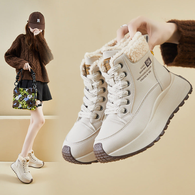 🔥【Sezonska akcija -50%】🥰 Ženske zimske tople sportske tenisice visokog gornjeg dijela