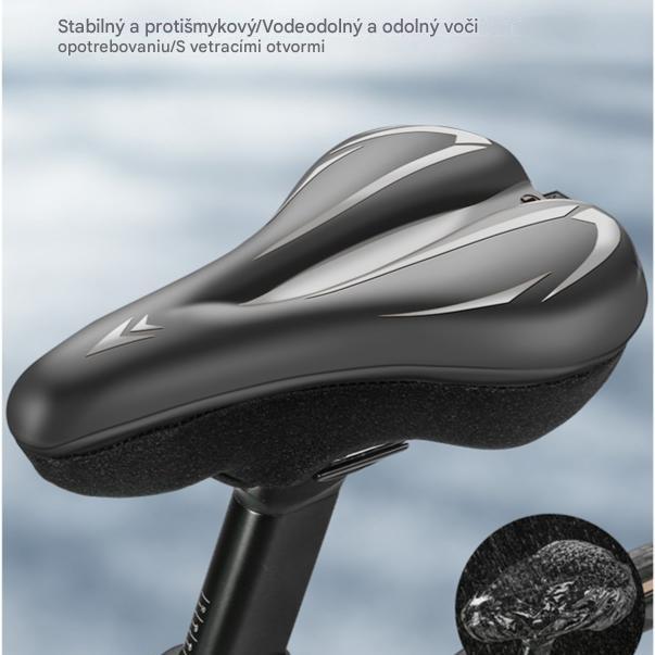 🚲Poťah na sedlo horského bicykla, vyrobený z hrubej, vodeodolnej, ultra mäkkej silikónovej kože.