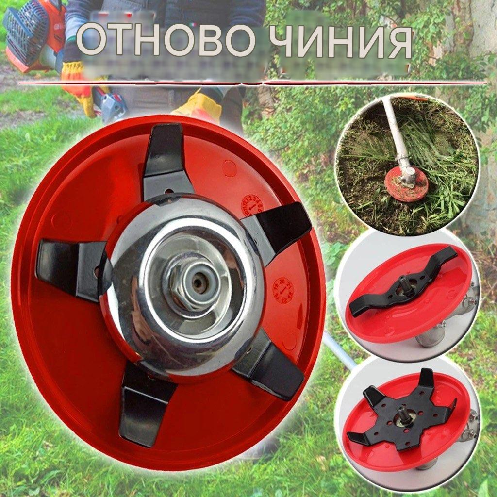 🌿【2 остриета + предпазител】Многофункционален инструмент за плевене，😁👍Много ефективен срещу плевели