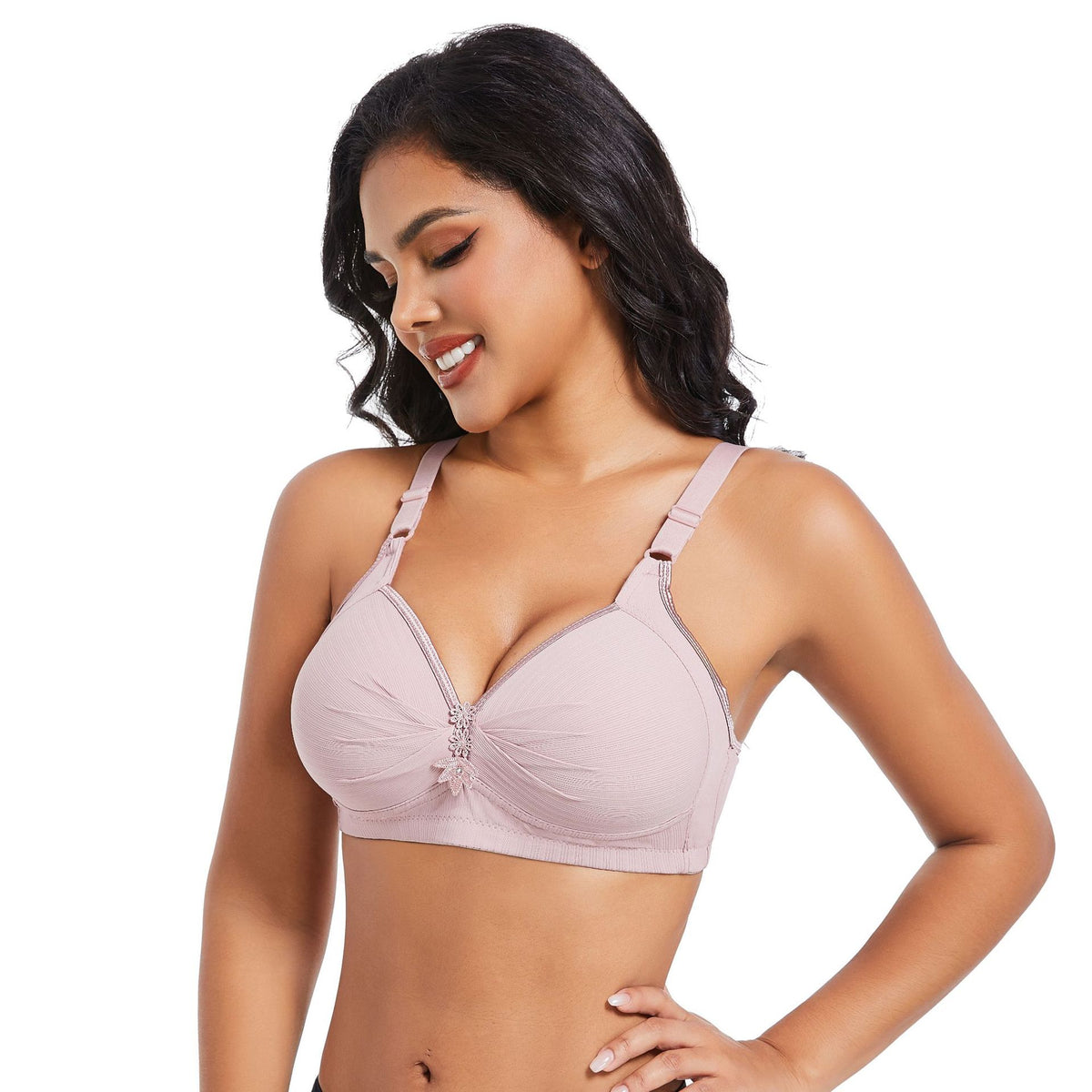 Super oferta: 49% zniżki🥰🥰🥰【2 sztuki】 Wygodny biustonosz plus size【M-4XL】